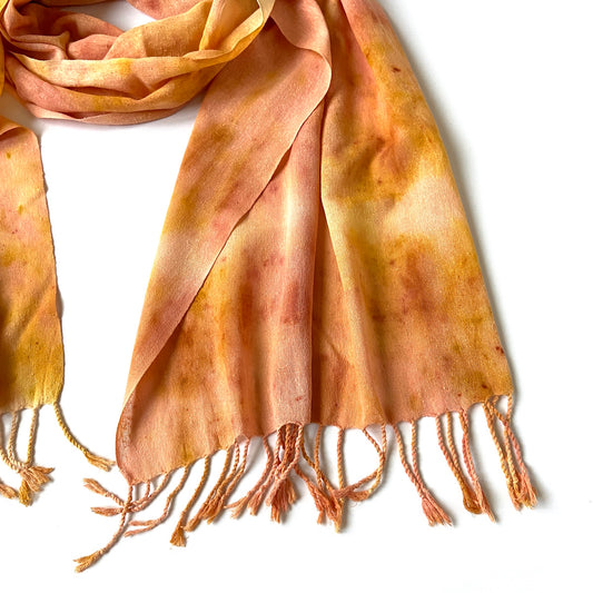 Madder Root + Buckthorn Peace Silk Bundle Dye Tutorial (in collaboration with Naturally Dyed Goods)