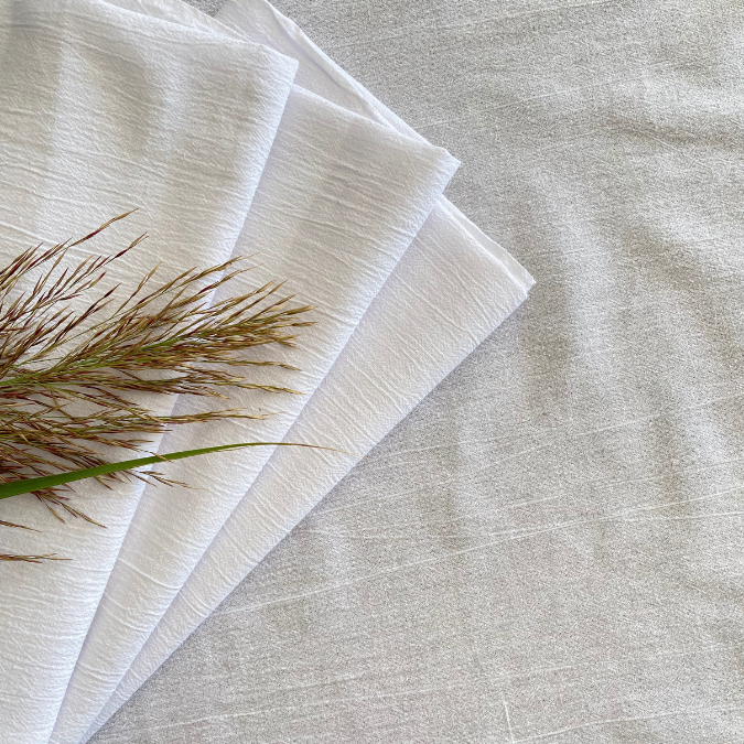 No.1 Classic Sile Fabric | One Layer Weiß