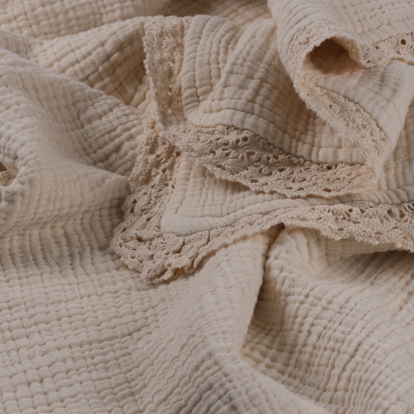 Premium Quality 8 Layer Muslin Baby Blanket / Throw