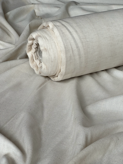 L-4 Light Soft Linen + Cotton  Blend Fabric