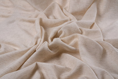 Opened undyed peshtemal showing natural cotton linen texture and soft weave